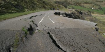 Car Goes Flying After Intense Heat Buckles Road, Wild Video Shows